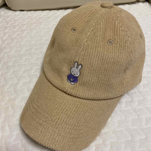 ミッフィー　ベロア　キャップ レディースの帽子(キャップ)の商品写真