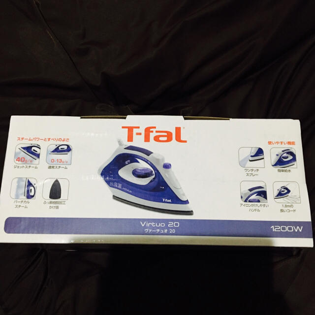 T-fal(ティファール)の‼️大特価‼️ティファール ヴォーチュオ20 スチームアイロン T-faL スマホ/家電/カメラの生活家電(アイロン)の商品写真