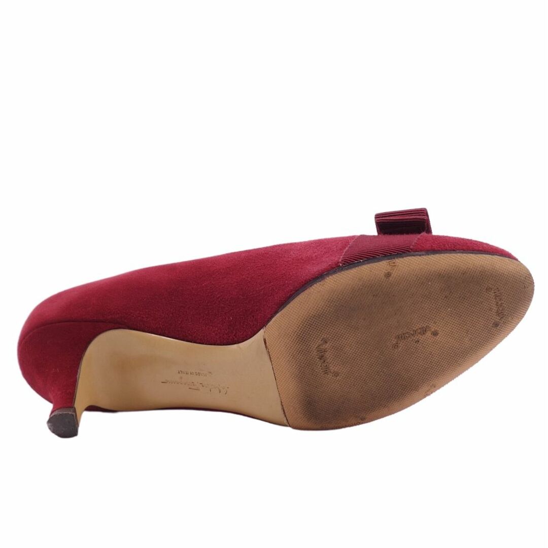 美品 サルヴァトーレ フェラガモ Salvatore Ferragamo パンプス ヴァラ
