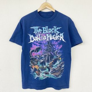 ザ・ブラック・ダリア・マーダー  The Black Dahlia Murder Tシャツ 半袖 Unhallowed 両面 プリント サイズ：Men's M位 ブルーグレー 【中古】(Tシャツ/カットソー(半袖/袖なし))