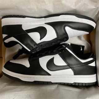 ナイキ(NIKE)のNIKE DUNK LOW WHITE BLACK PANDA 28.5(スニーカー)