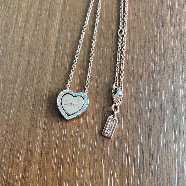 COACH☆ハート ネックレス | フリマアプリ ラクマ