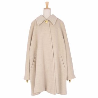 マックスマーラ(Max Mara)のマックスマーラ Max Mara コート 白タグ ウール カシミヤ オーバーサイズ レディース アウター JI40 USA6 FB38(M相当) ライトベージュ(その他)