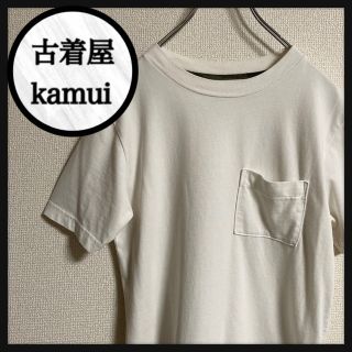 グローバルワーク(GLOBAL WORK)の【無地】GLOBAL WORK 半袖 シャツ ホワイト 白 胸ポケ 無地 S(Tシャツ/カットソー(半袖/袖なし))