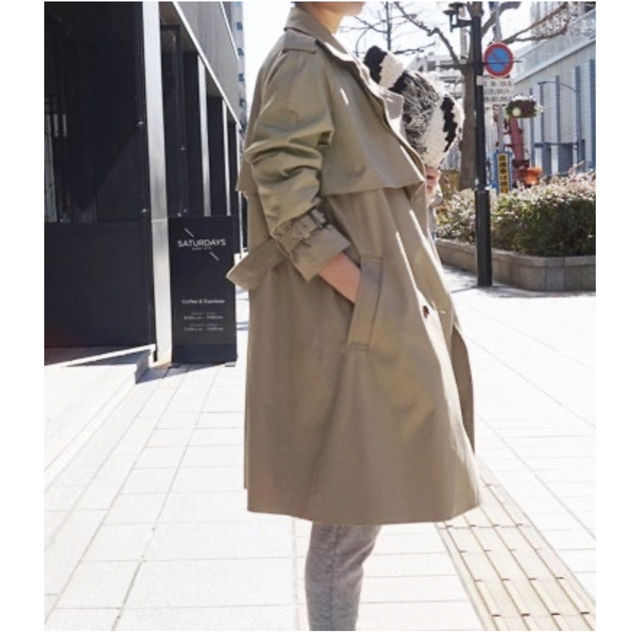 クリーニング済☆machatt(マチャット)☆トレンチコート