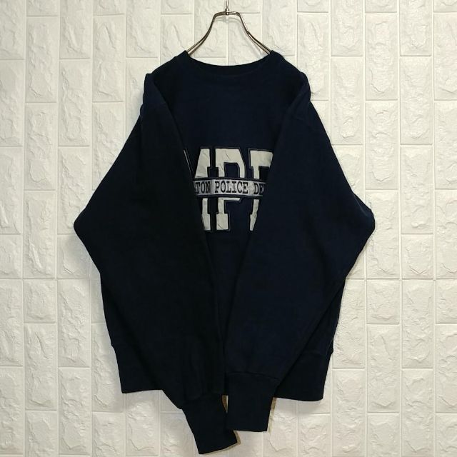 RUGGEDSWEATS スウェット トレーナー USA製 刺繍 警察 ポリス メンズのトップス(スウェット)の商品写真