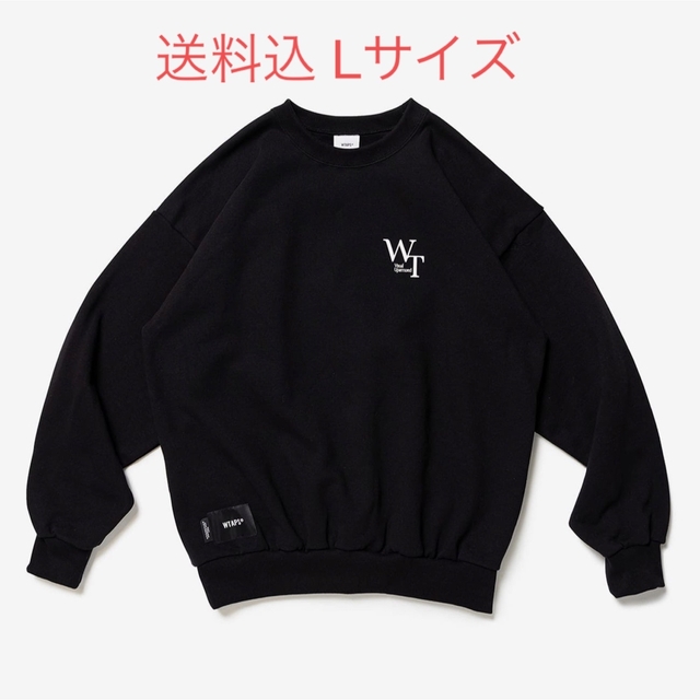 送料込 WTAPS LOCKS SWEATER/COTTON BLACK