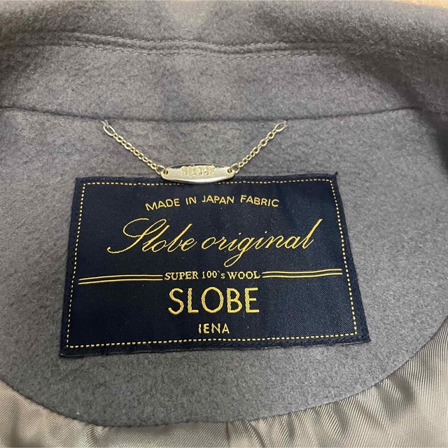 SLOBE IENA(スローブイエナ)のSLOBE IENA チェスターコート　SUPER100's WOOL レディースのジャケット/アウター(チェスターコート)の商品写真