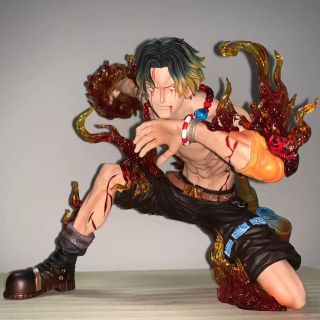 ワンピース 火拳 ポートガス・D・エース フィギュア ガレージキット