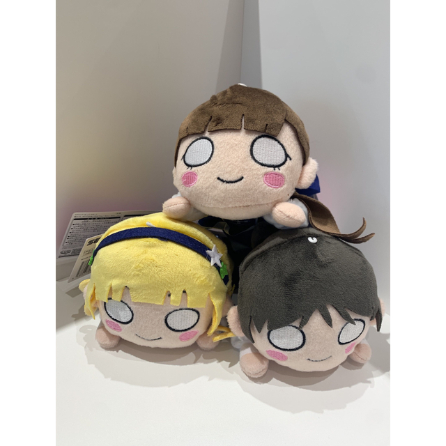 ラブライブ　モアプラス　寝そべり　ぬいぐるみ　3種セット