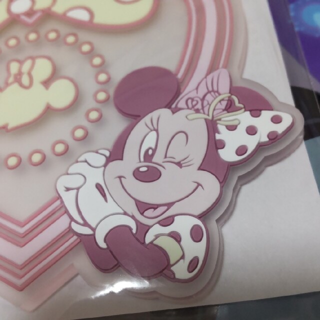 Disney(ディズニー)のディズニー ♡  ミニー  スーベニアコースター エンタメ/ホビーのおもちゃ/ぬいぐるみ(キャラクターグッズ)の商品写真