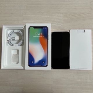 アイフォーン(iPhone)のiPhone X 64 GB SIMフリー(スマートフォン本体)