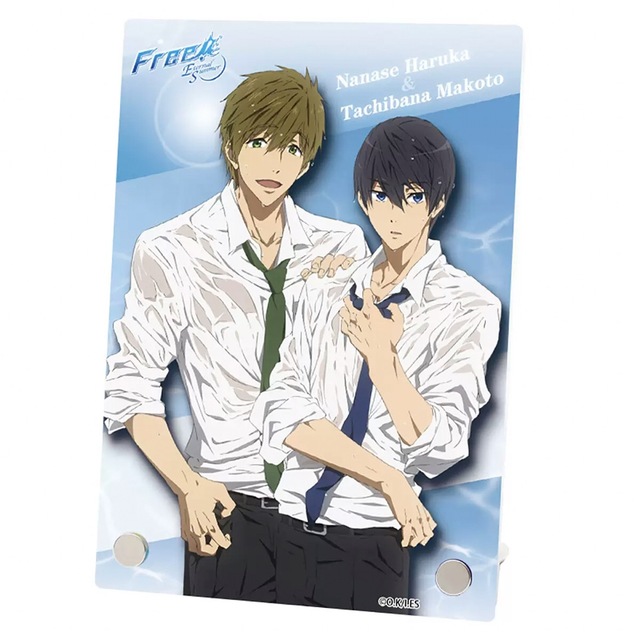 【匿名配送】Free! 七瀬遙 橘真琴 アクリルスタンド 2個セット