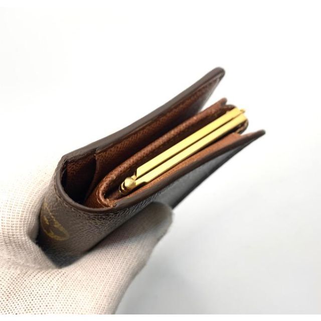 美品 ルイヴィトン モノグラム ヴィエノワ がま口 2つ折り財布 美品 ルイヴィトン モノグラム ヴィエノワ がま口 2つ折り財布