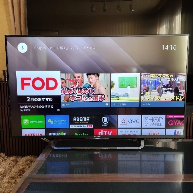 【引取限定】SONY テレビ BRAVIA KJ-49X8500C 49型　美品