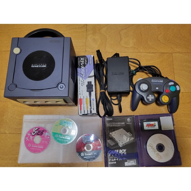 ゲームキューブ 一式 ゲームボーイプレーヤー パープル すぐ遊べるセット