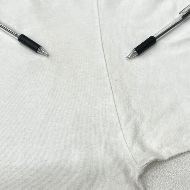 NIKE(ナイキ)のナイキ NIKE Tシャツ 半袖 スウッシュロゴ プリント サイズ：XXL ホワイト 【中古】 メンズのトップス(Tシャツ/カットソー(半袖/袖なし))の商品写真