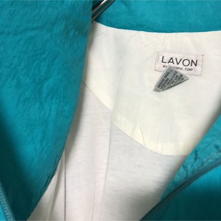 【LAVON】ナイロンジャケット　アノラック　アウター　ハーフジップ　水色　6