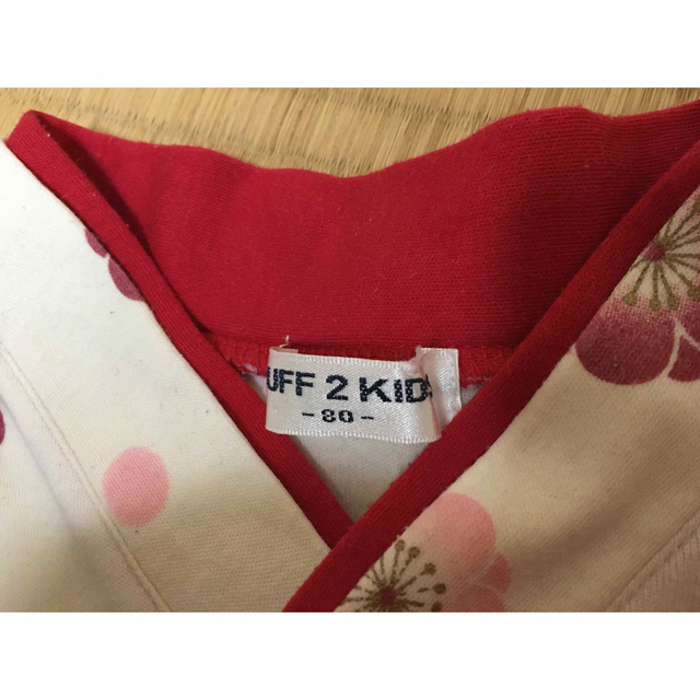 袴ロンパース　80cm 足袋靴下セット キッズ/ベビー/マタニティのベビー服(~85cm)(和服/着物)の商品写真