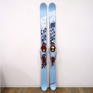 サロモン(SALOMON)のサロモン SALOMON テレマーク スキー Teneighty Gun 165cm 95ｍｍ ビンディング ロッテフェラー コブラ FREE スキー板 重量実測：2640g（ビンディング含む1本)(板)