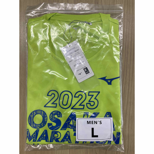 MIZUNO(ミズノ)の大阪マラソン2023★参加記念Tシャツ★新品 スポーツ/アウトドアのランニング(ウェア)の商品写真