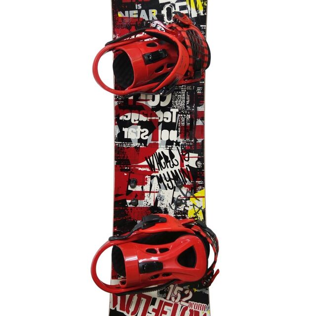 フロー FLOW スノーボード 152cm バインディング RIDE CSB