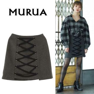 ムルーア(MURUA)のMURUA 台形ミニスカート(ミニスカート)