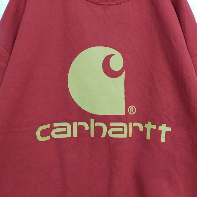 carhartt(カーハート)のカーハート スウェット トレーナー デカロゴ ゆるダボ ビッグロゴ メンズのトップス(スウェット)の商品写真