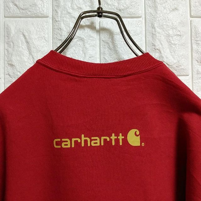 carhartt(カーハート)のカーハート スウェット トレーナー デカロゴ ゆるダボ ビッグロゴ メンズのトップス(スウェット)の商品写真