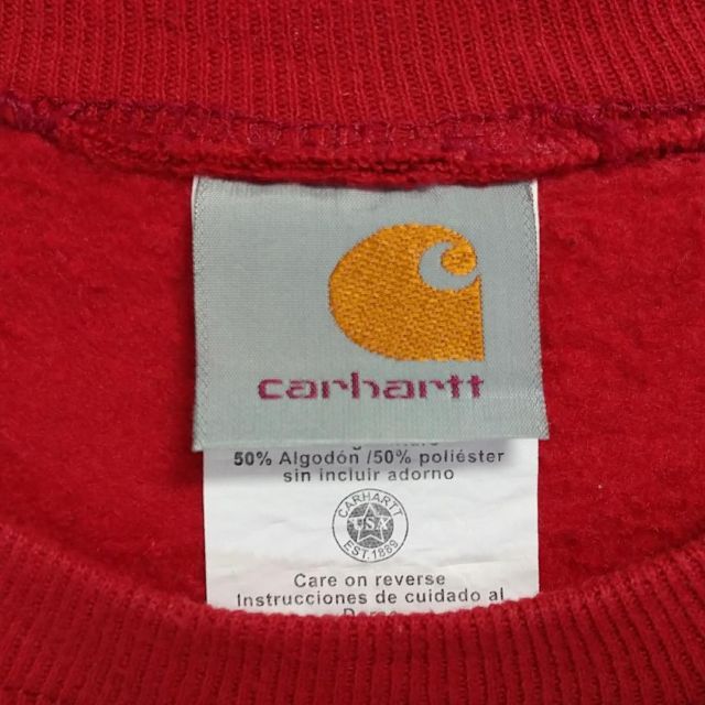 carhartt(カーハート)のカーハート スウェット トレーナー デカロゴ ゆるダボ ビッグロゴ メンズのトップス(スウェット)の商品写真