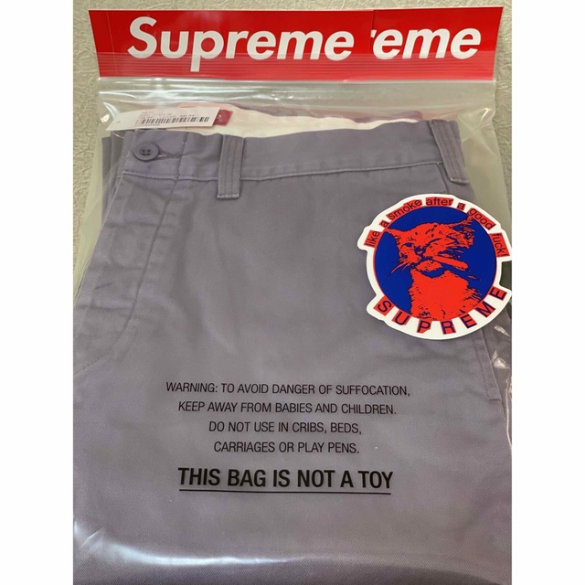 新品未使用 Supreme Chino Pant Dusty Purple 32