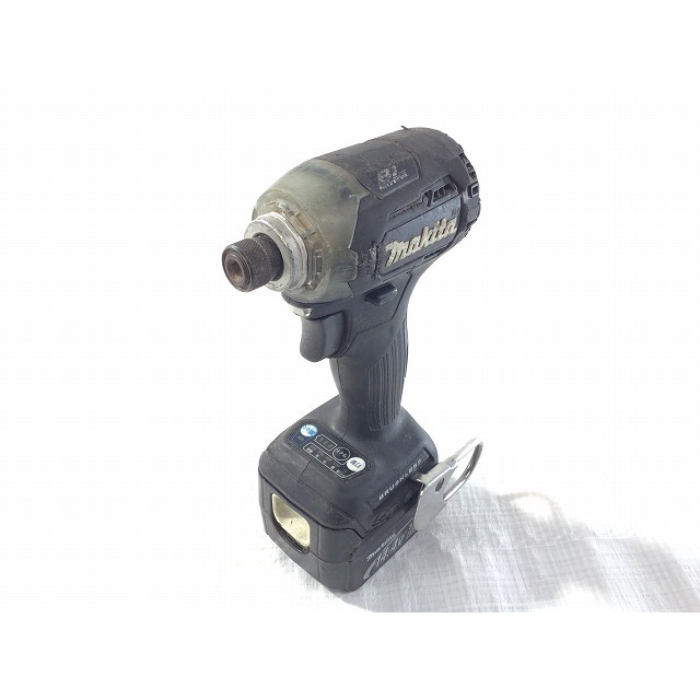 ☆品☆makita マキタ 14.4V 充電式インパクトドライバ TD160D 黒 純正 ...