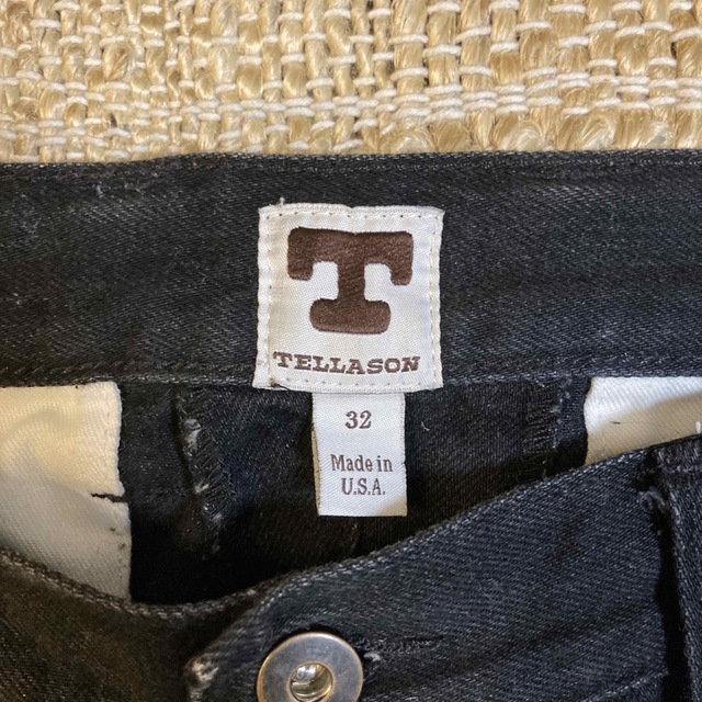 Tellason Jeans Selvedge Black Denim Japan the Flat Head Iron Heart Studio  Dartisan Made in USA - Etsy
