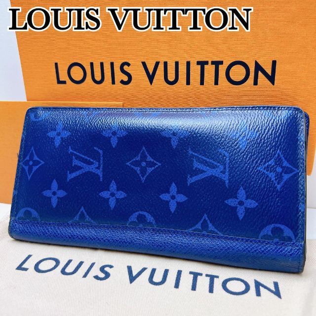 LOUIS VITTON ルイヴィトン 長財布 タイガラマ ポルトフォイユブラザ