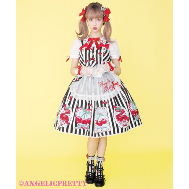 AngelicPretty Cherry Stampジャンパースカート