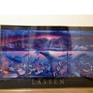 ラッセン 特大ポスター 額入りの通販 by hiro's shop|ラクマ