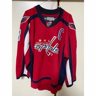 リーボック(Reebok)のNHL オベチキン ユニフォーム　アイスホッケー　リーボック　未使用に近い(ウインタースポーツ)