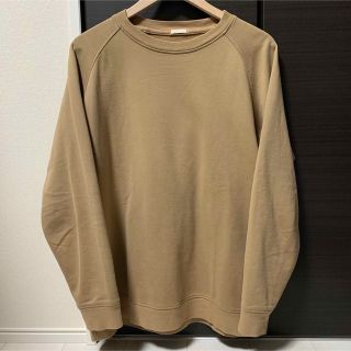 コモリ(COMOLI)の16AW COMOLI インレイ起毛長袖クルー トレーナー(スウェット)