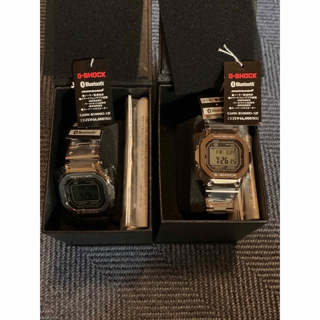 2個ｾｯﾄ)G-SHOCK GMW-B5000D-1JF フルメタル