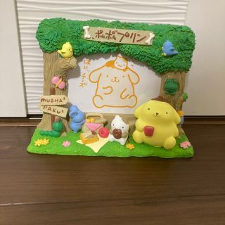 サンリオ(サンリオ)の（used）ポムポムプリン　写真たて(キャラクターグッズ)