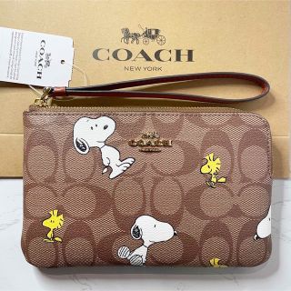 COACH - COACH×PEANUTS コーナージップ リストレット・シグネチャーの