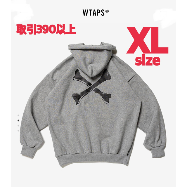 メンズWTAPS 22FW CROSS BONES HOODY ASH GRAY XL