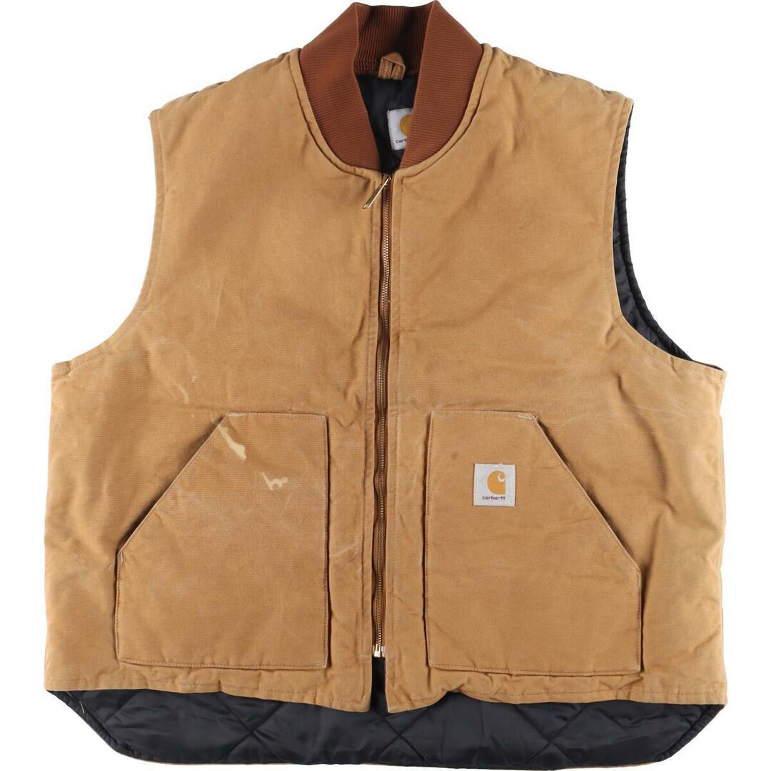 カーハート Carhartt ダック地ベスト メンズXXL /eaa315128