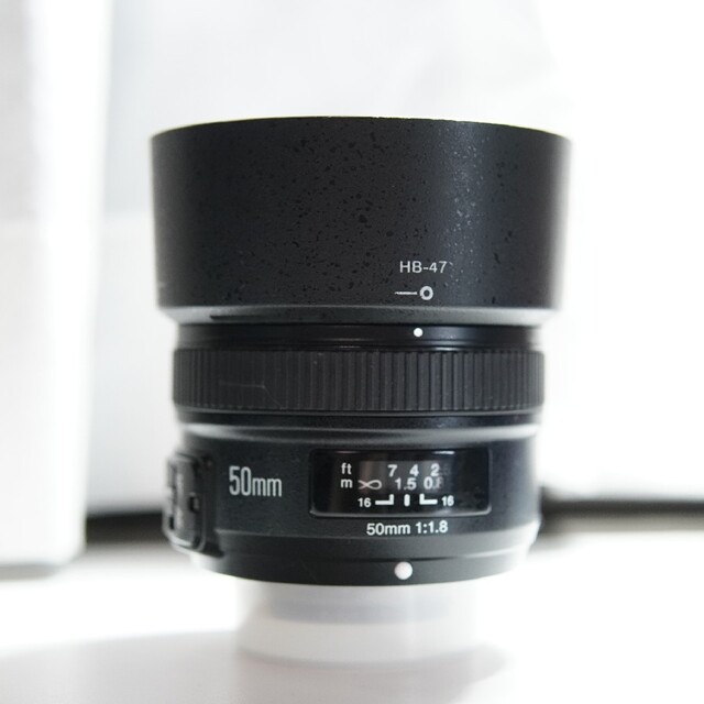 レンズ(単焦点)YONGNUO ニコン YN50mm F1.8N 単焦点 美品