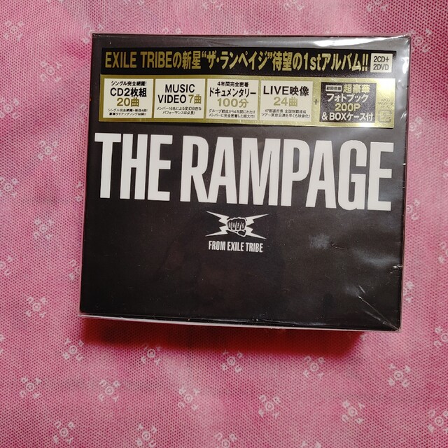 THE RAMPAGE(ザランページ)のEXILE THE RAMPAGE 1stアルバム エンタメ/ホビーのDVD/ブルーレイ(ミュージック)の商品写真