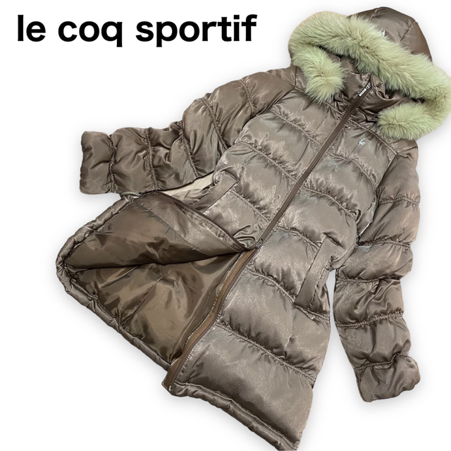 le coq sportif ルコックスポルティフ ブルゾンファーフード M - 通販