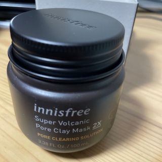 イニスフリー(Innisfree)のinnisfree スーパーヴォルカニック ポア クレイマスク2Xフェイスパック(洗顔料)