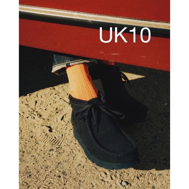 ブーツbeams clarks ビームス クラークス ワラビー ゴアテックス UK10