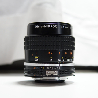 Nikon AI-S Micro Nikkor 55mm F2.8S  レンズ