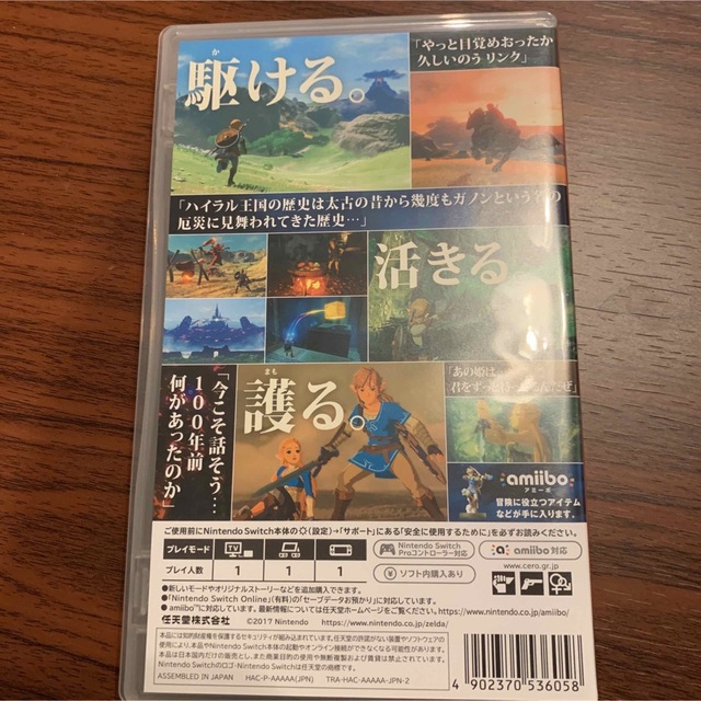 ゼルダの伝説 ブレス オブ ザ ワイルド Switch 1